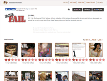 Tablet Screenshot of diyfail.com